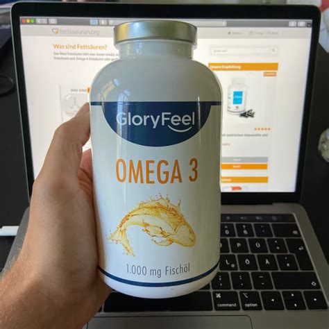 gloryfeel omega 3 test|omega 3 intake test.